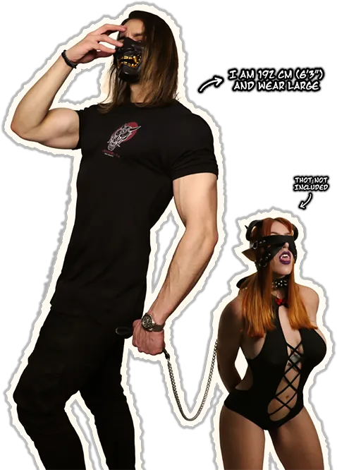 The owner wearing the Reject Humanity Premium Tee